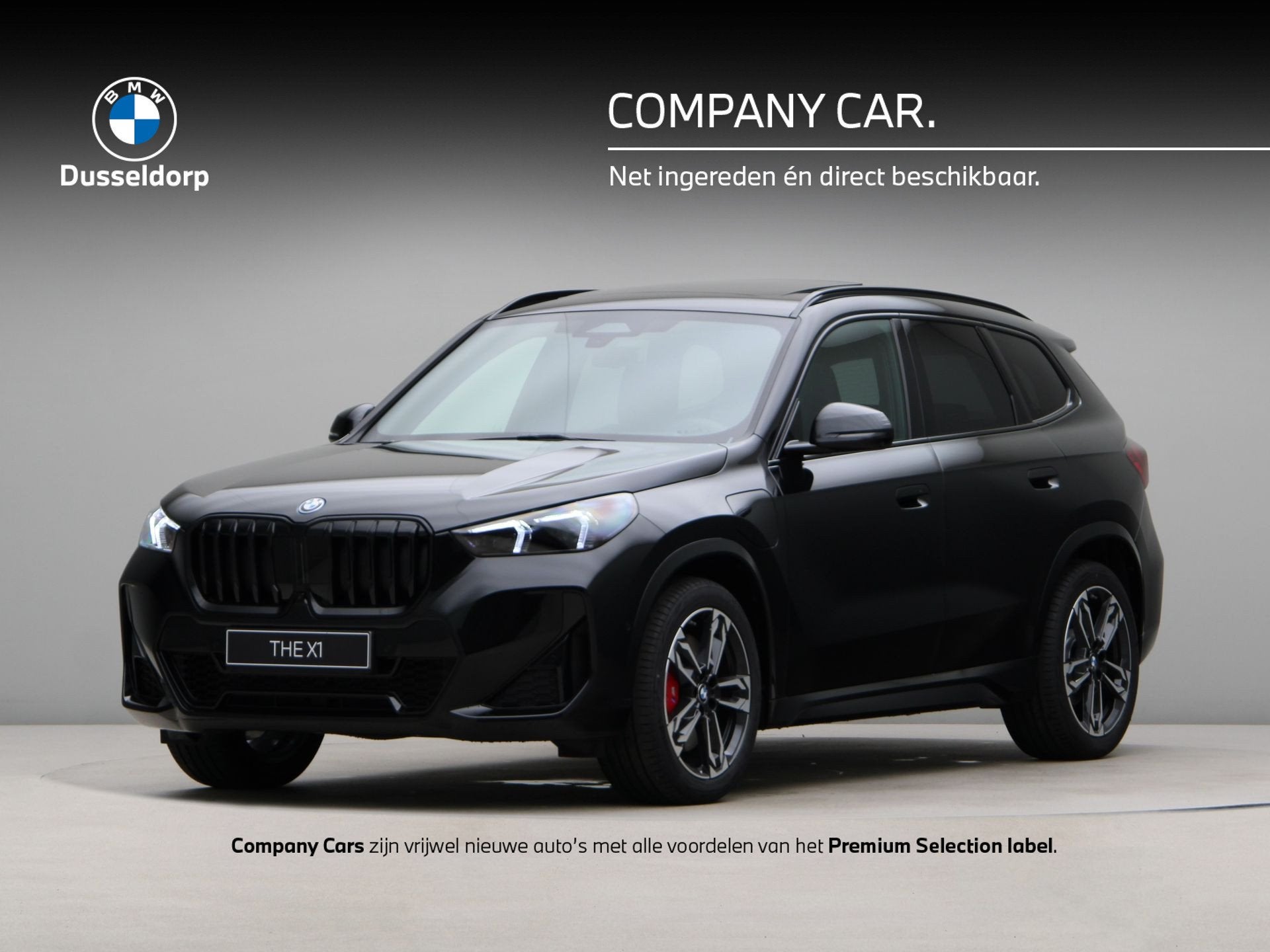 BMW X1 xDrive25e (bj 2026, automaat), Auto's, Overige brandstoffen, Zwart, Bedrijf, 3 cilinders