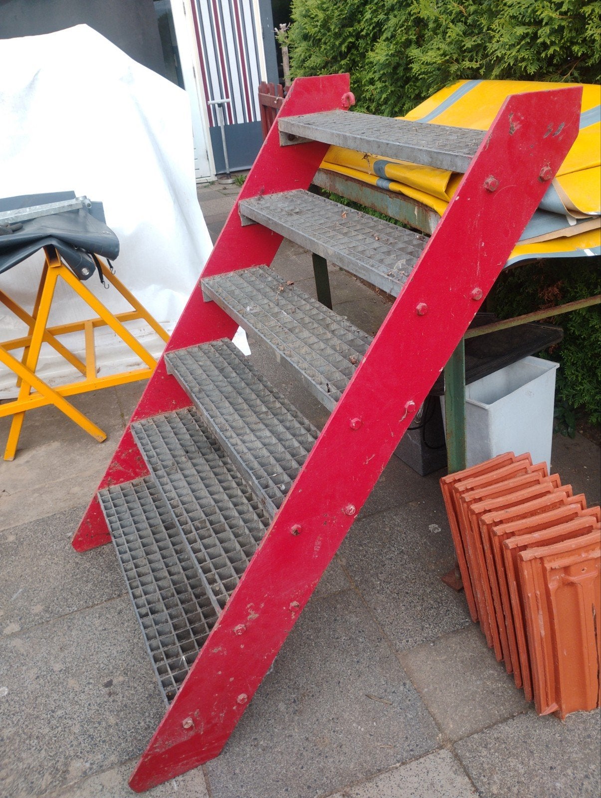 stalen trap, Ophalen, Gebruikt, Trap, Minder dan 2 meter