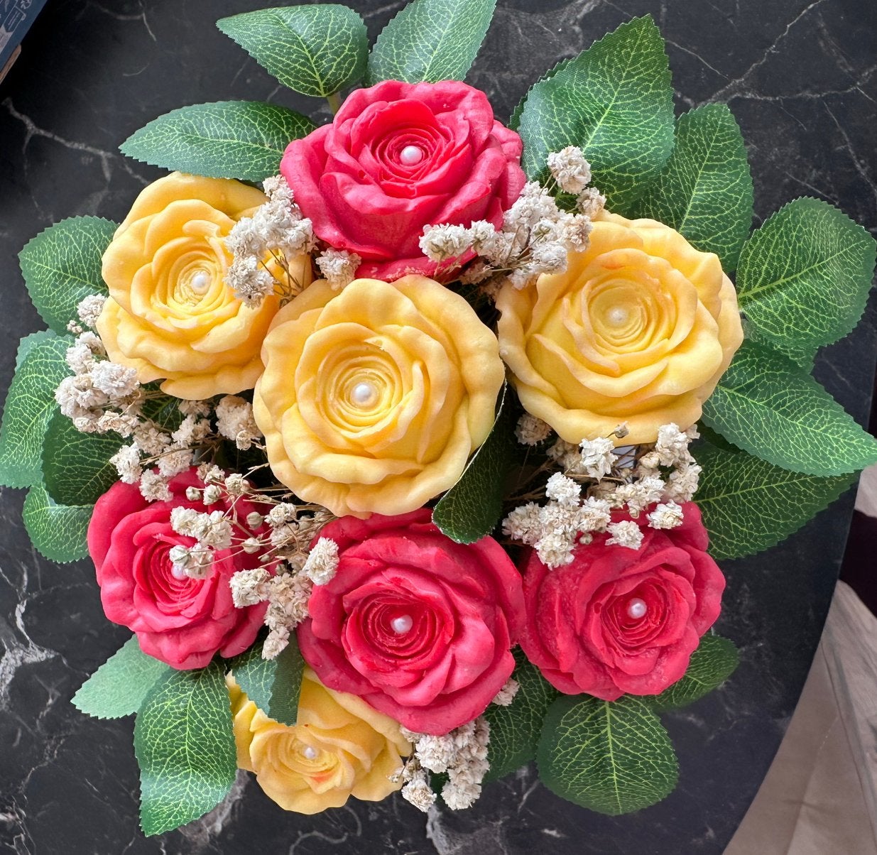 Candle flower box, Ophalen, Nieuw, Versiering