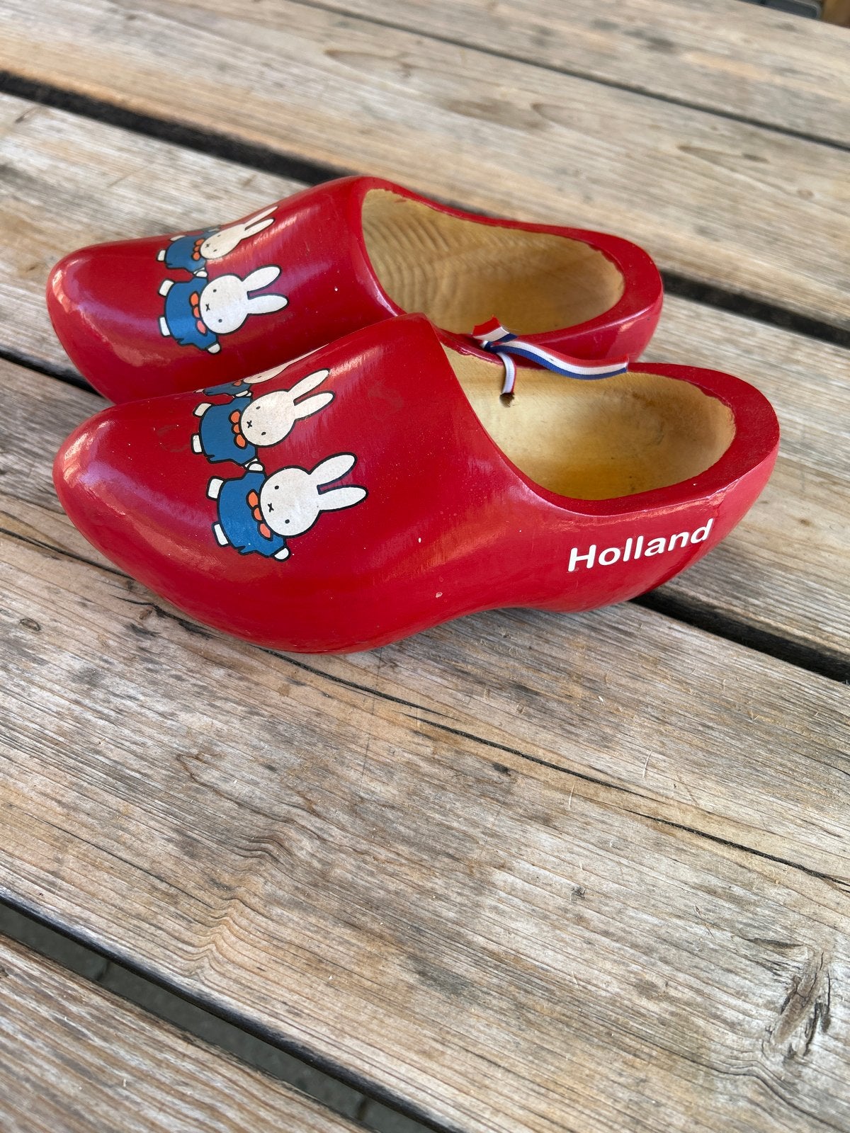 Rode Nijntje Klompen 17,5 cm - Klompenfabriek Nijhuis, Ophalen of Verzenden, Zo goed als nieuw