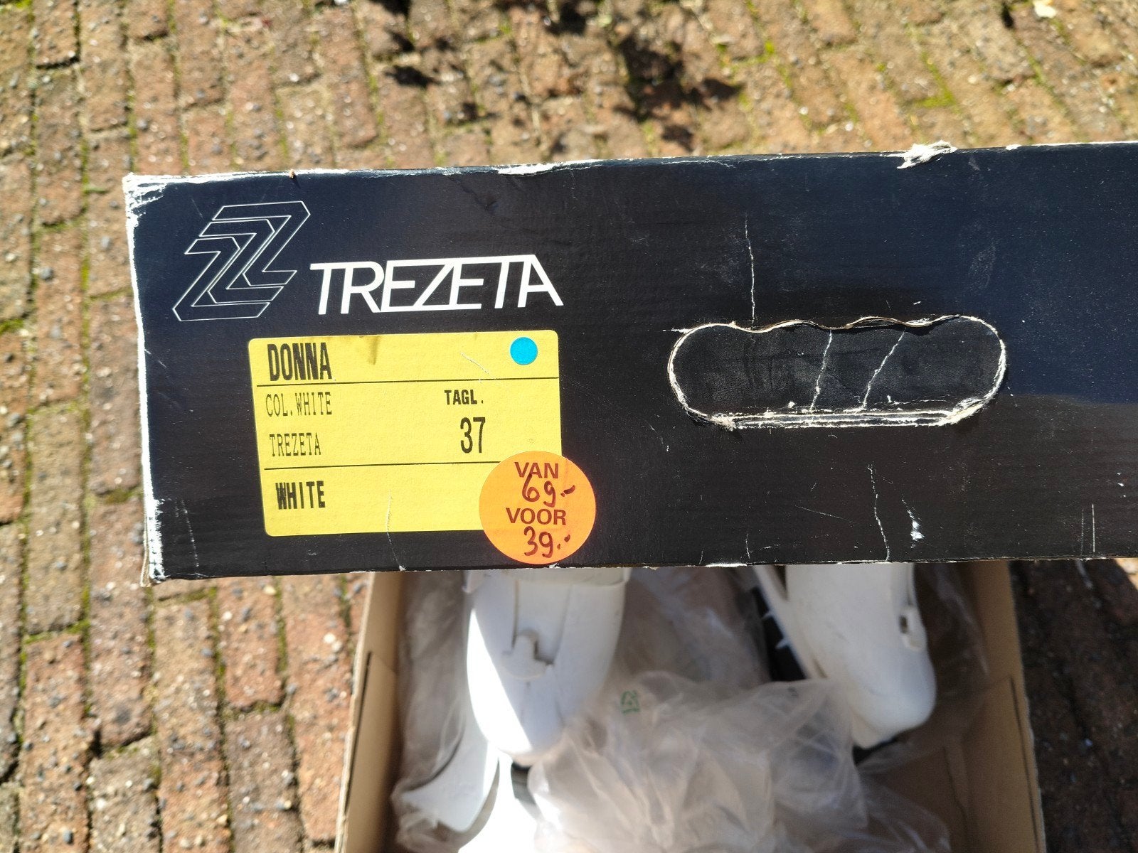 Trezeta  Schaatsen Mt 37/43 + Bauer Kunstschaatsen Mt 38, Ophalen, Gebruikt, IJshockeyschaatsen, Overige merken