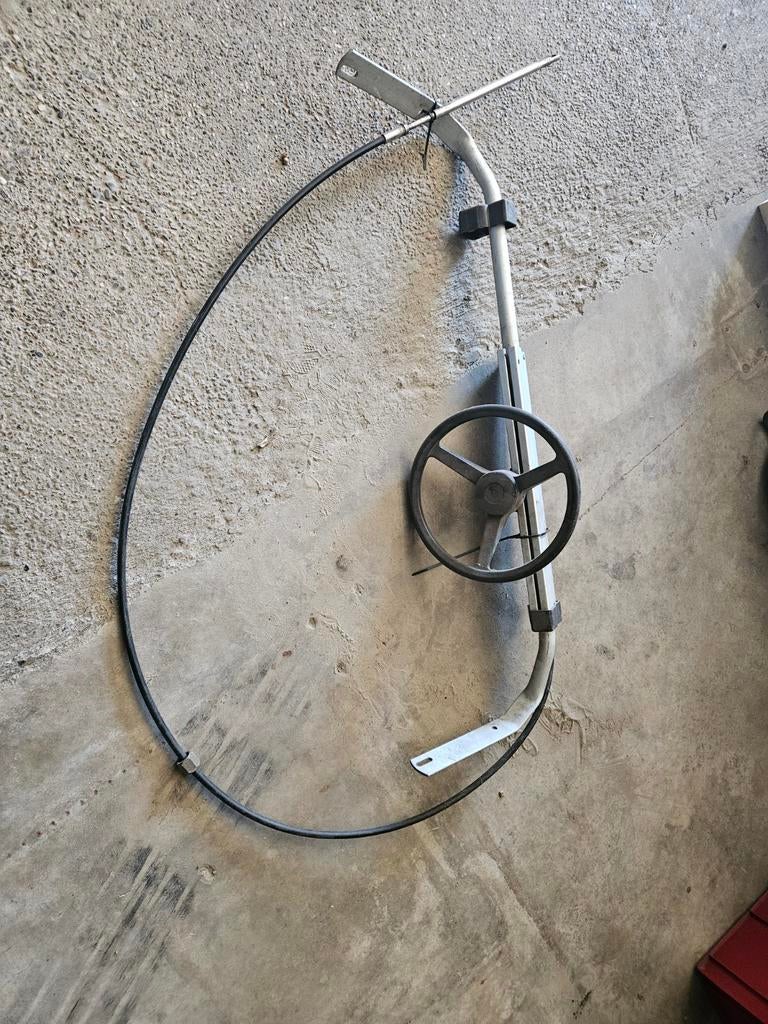 Zodiac/Quicksilver stuurtje inclusief stuurkabel, Ophalen of Verzenden