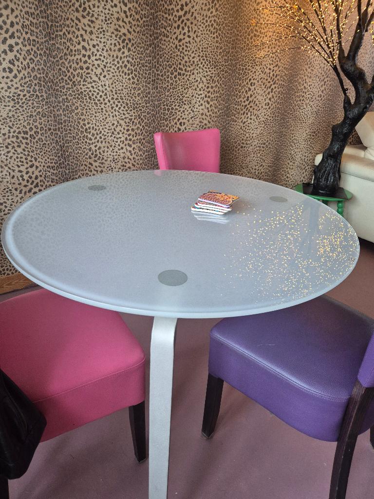 Rolf Benz tafel eettafel salontafel design, Huis en Inrichting, Ophalen, Modern design, Gebruikt, 50 tot 100 cm