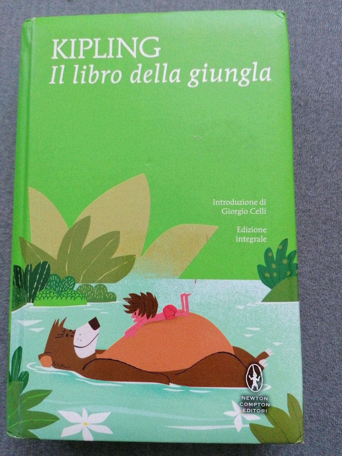 Il libro della giungla- Rudyard Kipling (Italiaanse editie), Ophalen of Verzenden, Zo goed als nieuw, Rudyard Kipling, Europa overig