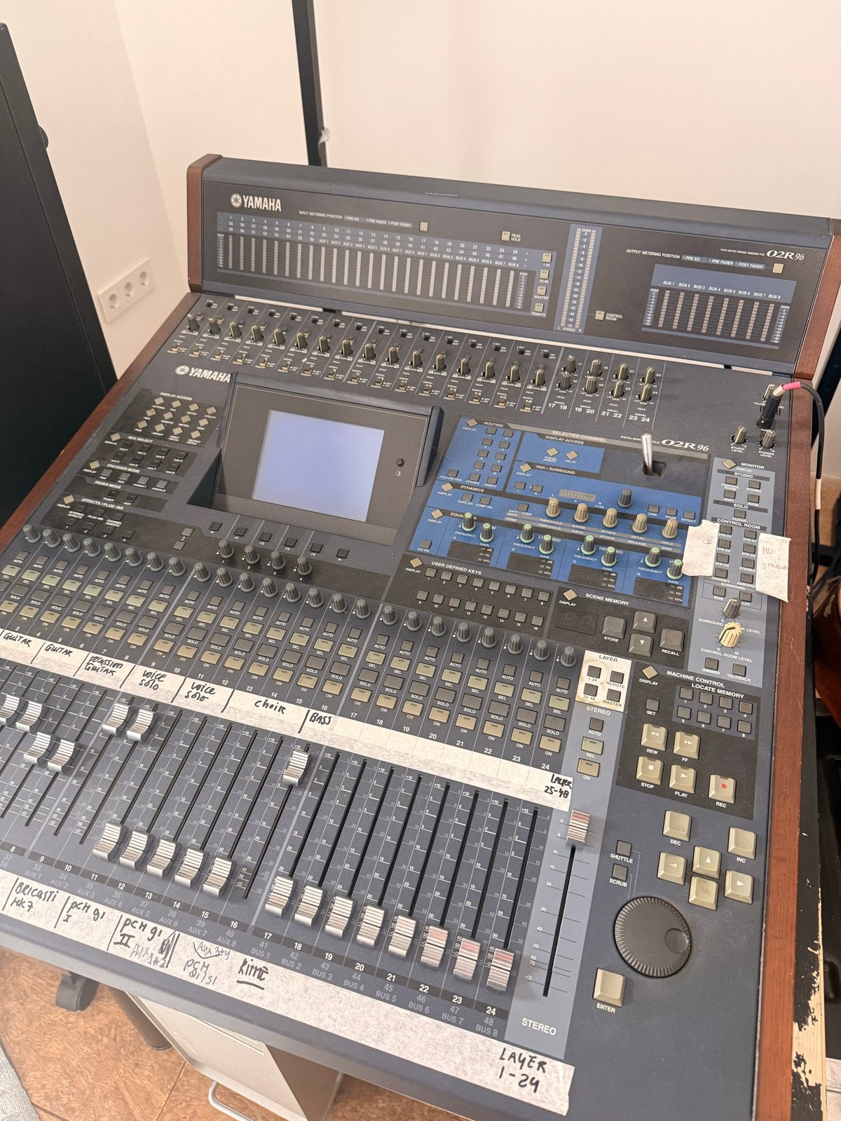 Yamaha O2R96 Digitale Mengtafel - Professionele Studio Mixer, Muziek en Instrumenten, Mengpanelen, Gebruikt, 20 kanalen of meer
