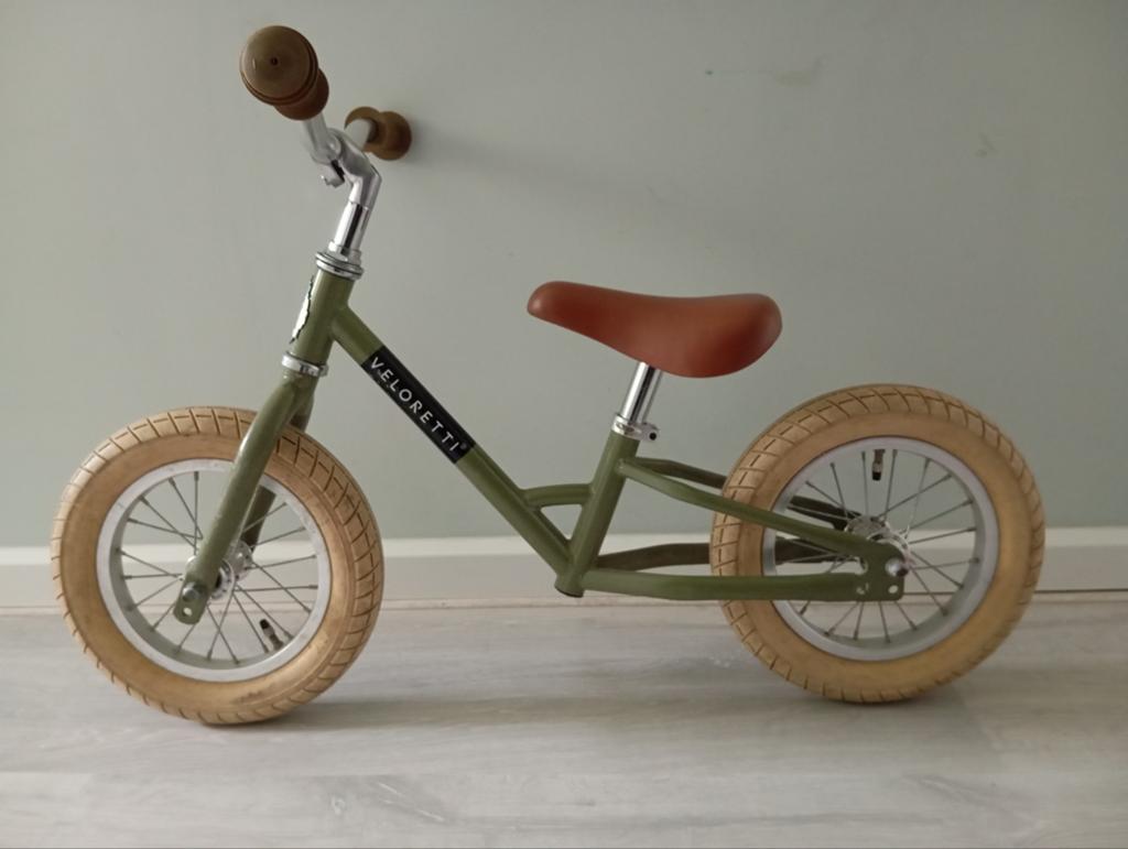 Veloretti loopfiets groen, Fietsen en Brommers, Ophalen of Verzenden, Minder dan 16 inch