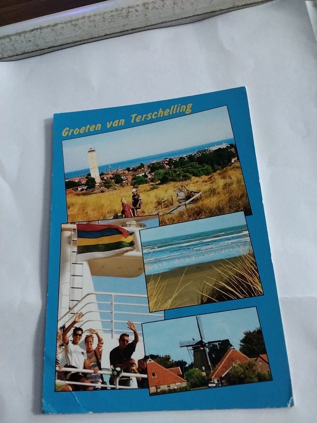Groeten van Terschelling - Ansichtkaart/Boekje, Verzamelen, Ophalen of Verzenden