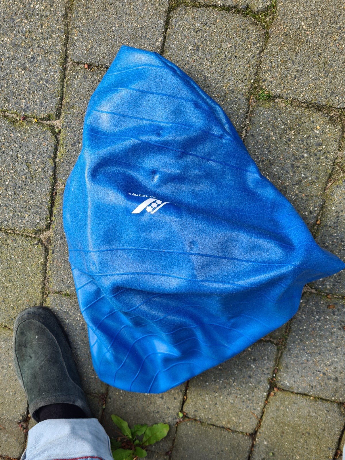 zitbal gratis, Ophalen of Verzenden, Ergonomisch, Gebruikt, Blauw