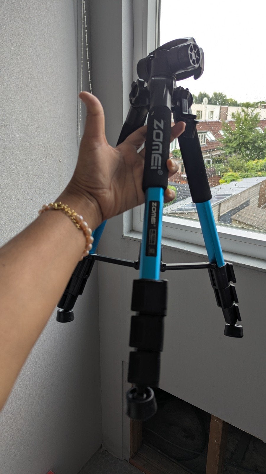 tripod - zomei professional tripod, Audio, Tv en Foto, Optische apparatuur | Telescopen, Ophalen, Zo goed als nieuw, Minder dan 80 mm