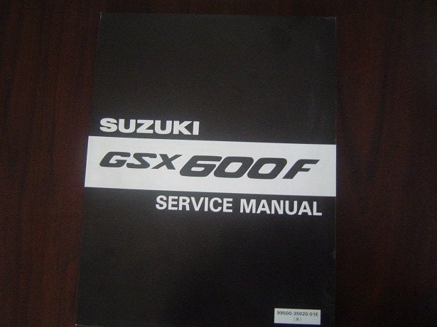 Suzuki GSX600F 1988 Katana motorcycle service manual GSX600, Motoren, Ophalen of Verzenden, Suzuki