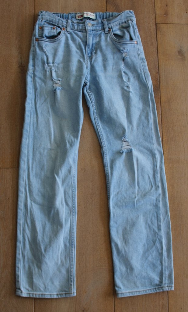 Levi's 551Z Authentic Straight spijkerbroek maat 14 / 164, Broek, Gebruikt, Ophalen of Verzenden, Levi's