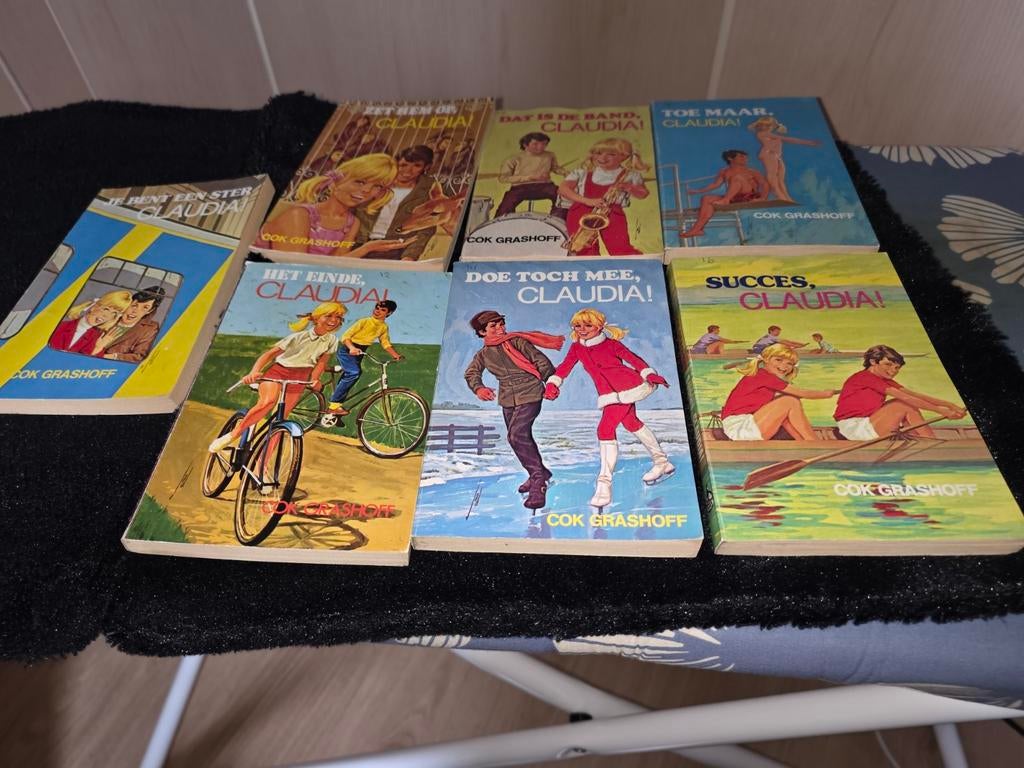 Grote collectie Claudia boeken van Cok Grashoff, Ophalen of Verzenden, Gelezen, Cok Grashoff, Fictie