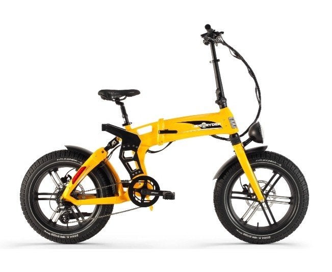 Ape Ryder Loris Vouwfiets - Geel, Ophalen of Verzenden, Gebruikt