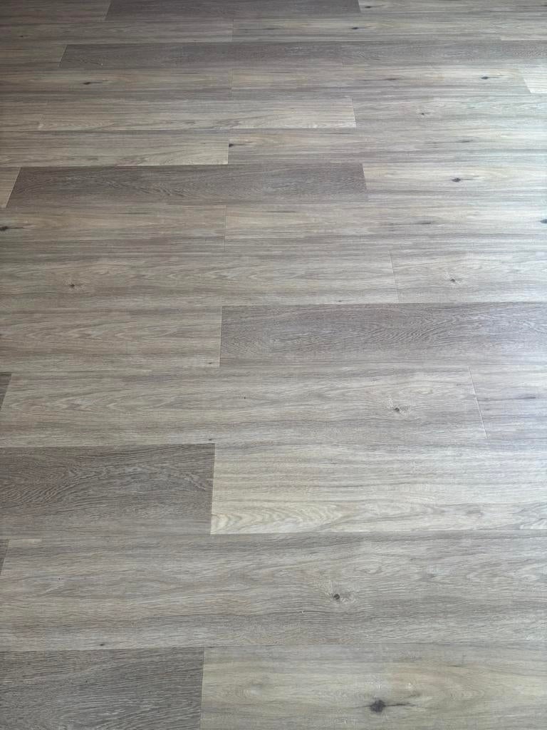 Therdex click pvc vloer + geïntegreerde ondervloer ca. 40m2, Ophalen, Kunststof, 50 tot 150 cm, Overige typen