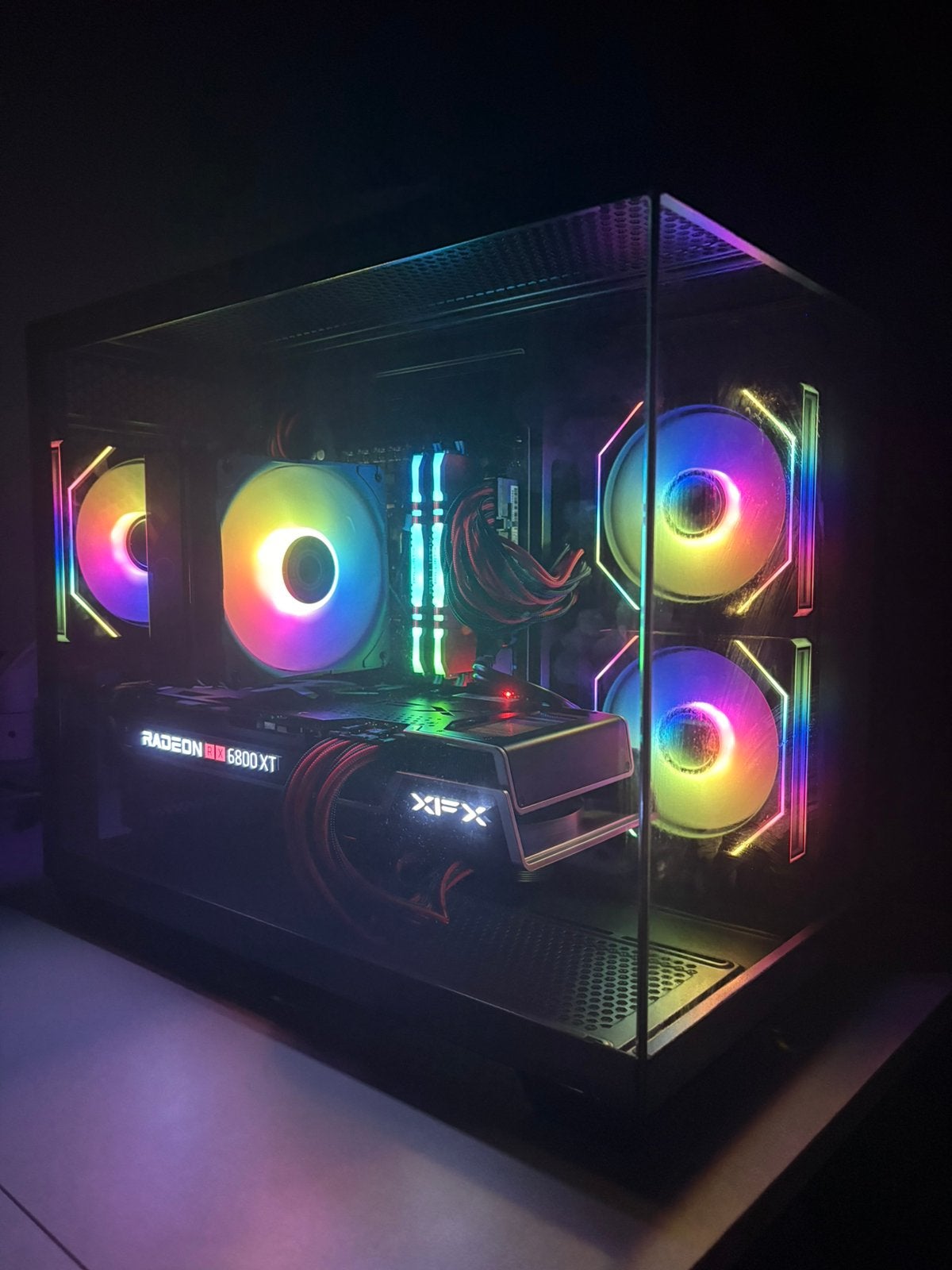 Gaming PC | RX 6800 XT | I5 14400 | 32 GB RAM | 1.256 TB SSD, Ophalen, 32 GB, Zo goed als nieuw, Gaming