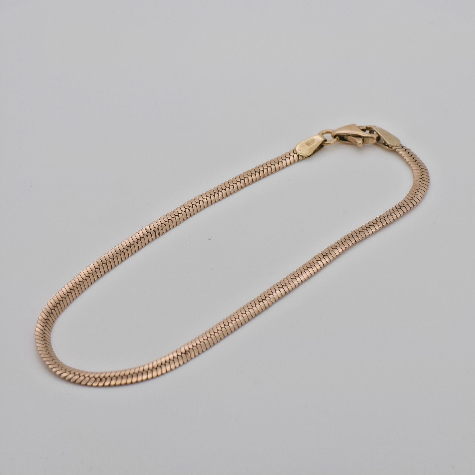 Gouden armband 8K 333 20,5cm, Ophalen of Verzenden, Gebruikt, Goud, Goud