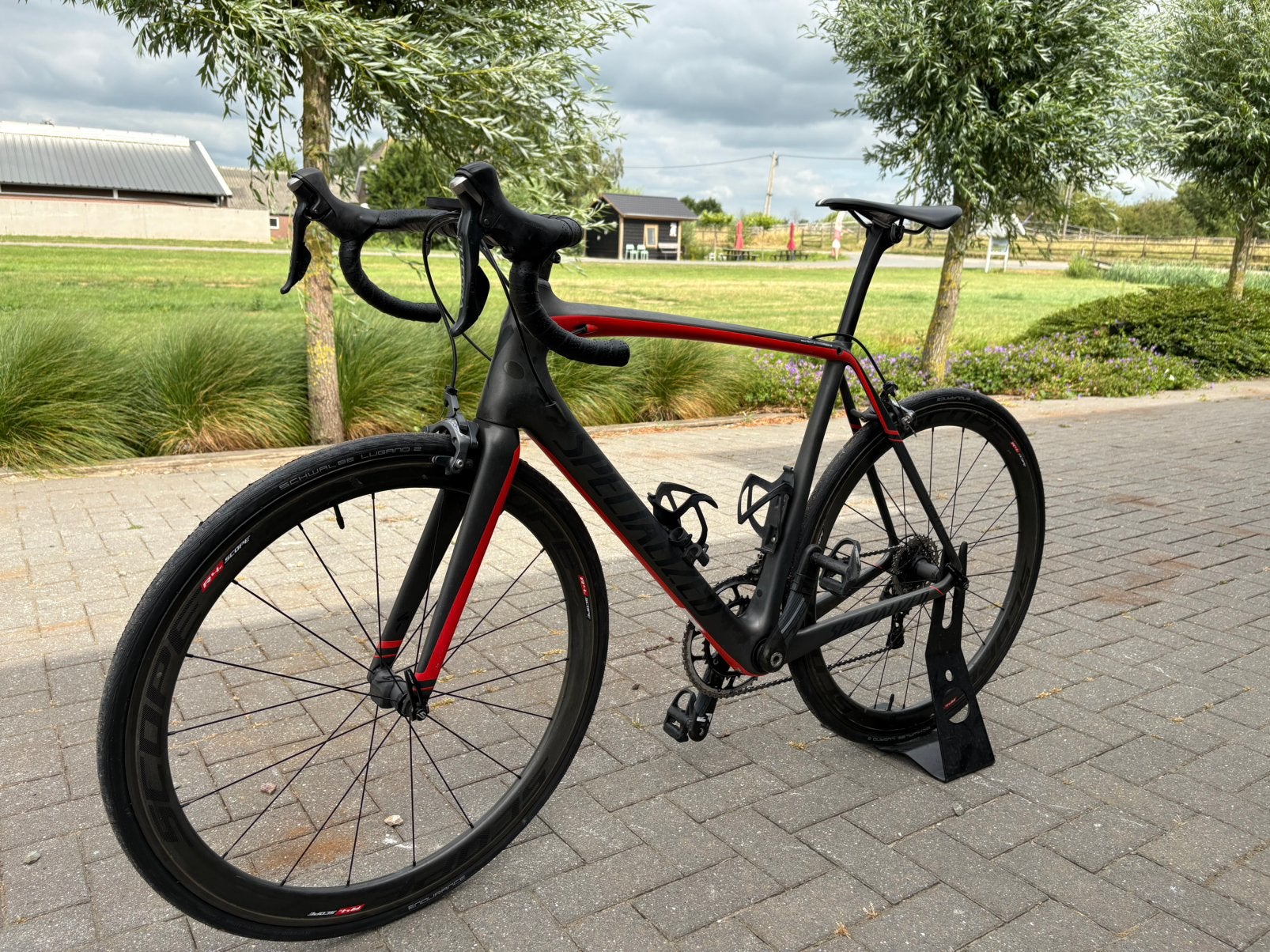 Specialized tarmac expert 2015, Gebruikt, Velgrem, 57 tot 61 cm, Meer dan 20 versnellingen