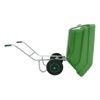 KIEP Kruiwagen Fort F&S, 300L Groen, 2 luchtwiel, Tweewielig, Nieuw, Ophalen of Verzenden, Handmatig