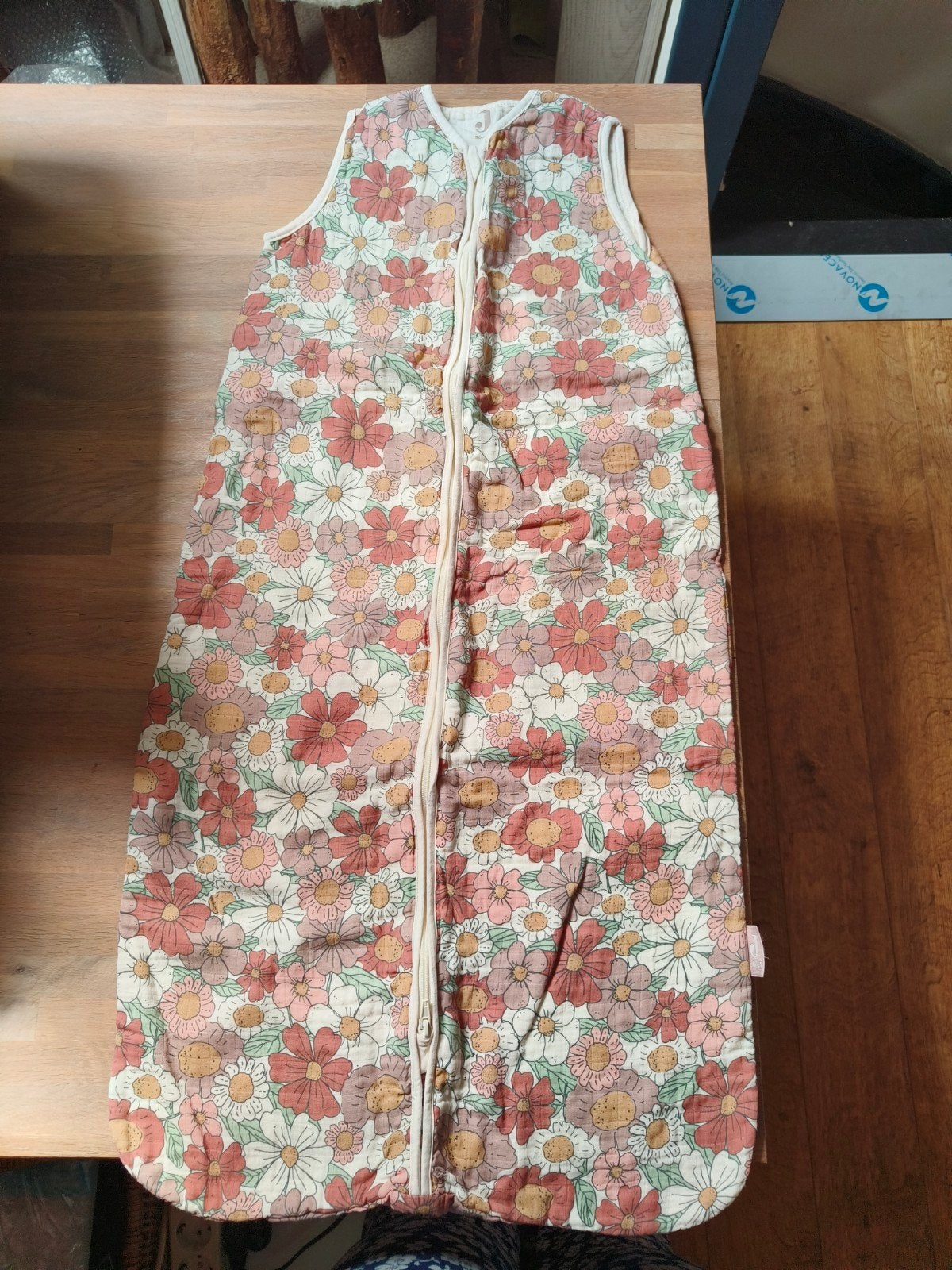 Jolien slaapzak bloemenprint TOG 0.5, Kinderen en Baby's, Dekens, Slaapzakjes en Inbakerproducten, Ophalen of Verzenden, Nieuw