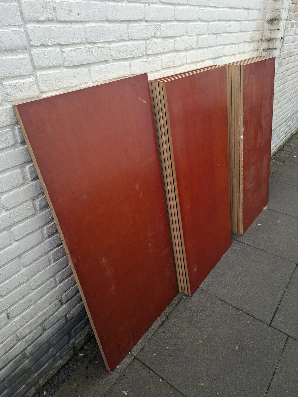 Verschillende betonplex platen! Koopje, Doe-het-zelf en Verbouw, Ophalen, Gebruikt, Betonplex