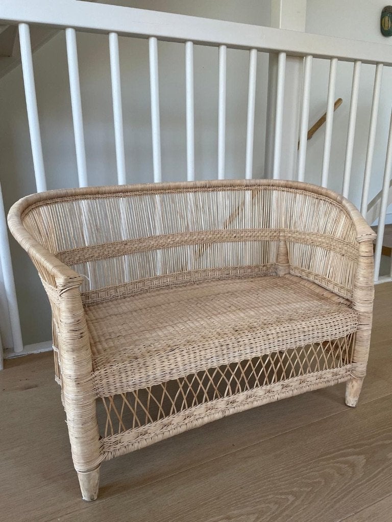 Bankje (Malawi kids loveseat van Archive Store), Ophalen, Zo goed als nieuw, Minder dan 140 cm, Minder dan 70 cm