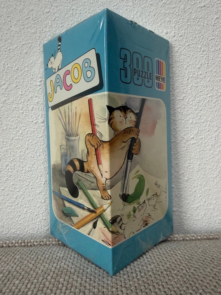 Heye puzzel Jacob 8244 puzzel 1986 NIEUW, Ophalen of Verzenden, Minder dan 500 stukjes, Nieuw, Legpuzzel