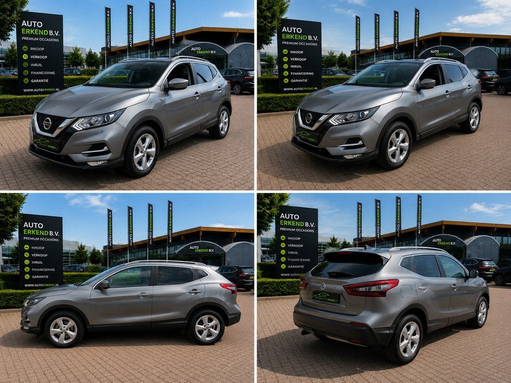 Nissan QASHQAI 1.2 N-Connecta Panodak, 360 Camera, Keyless, Gebruikt, 4 cilinders, 116 pk, Bedrijf