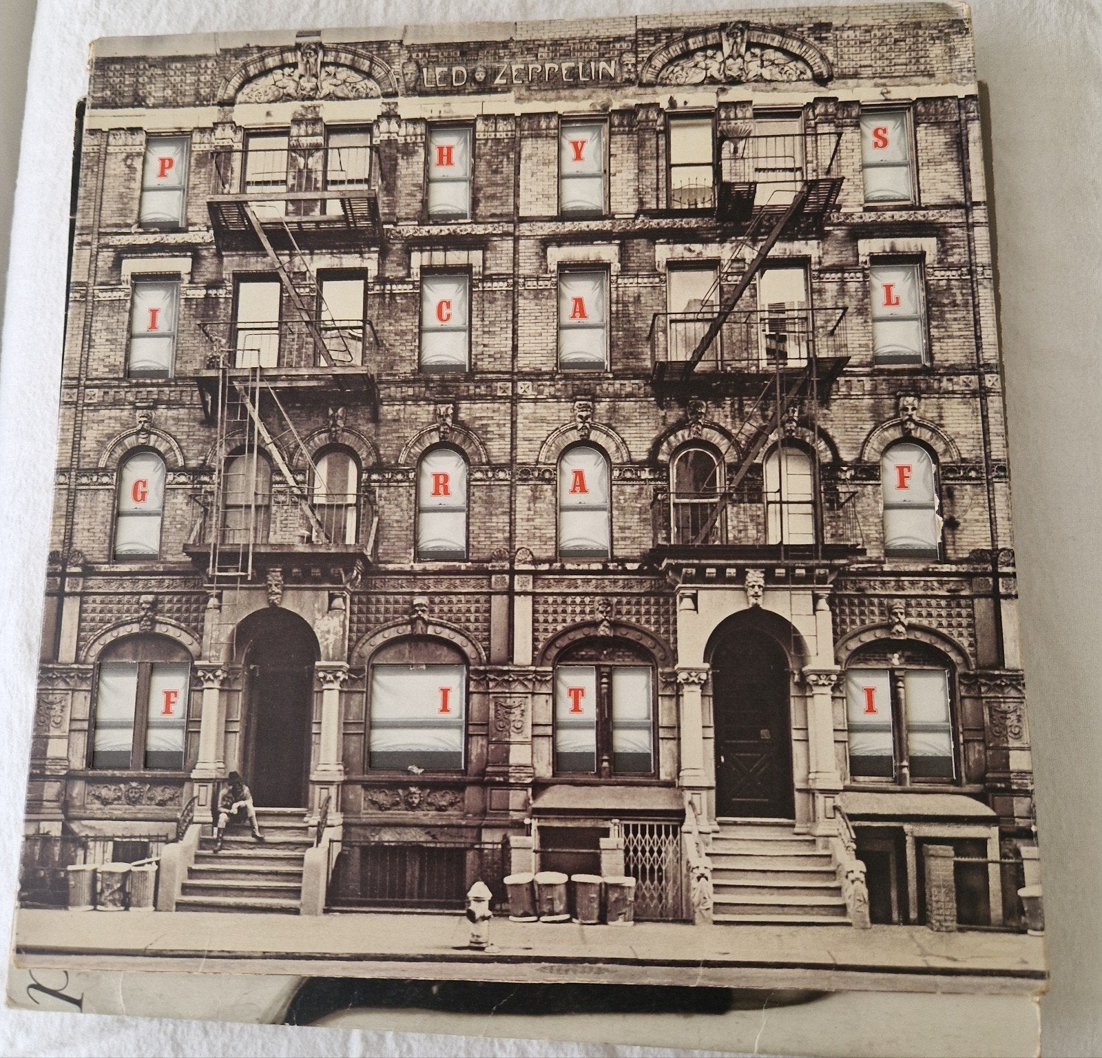 Led Zeppelin - Physical Graffiti (Dubbel-LP), Cd's en Dvd's, Vinyl | Pop, Gebruikt, Rock, Dubbel-LP, Dubbel-LP, Originele persing