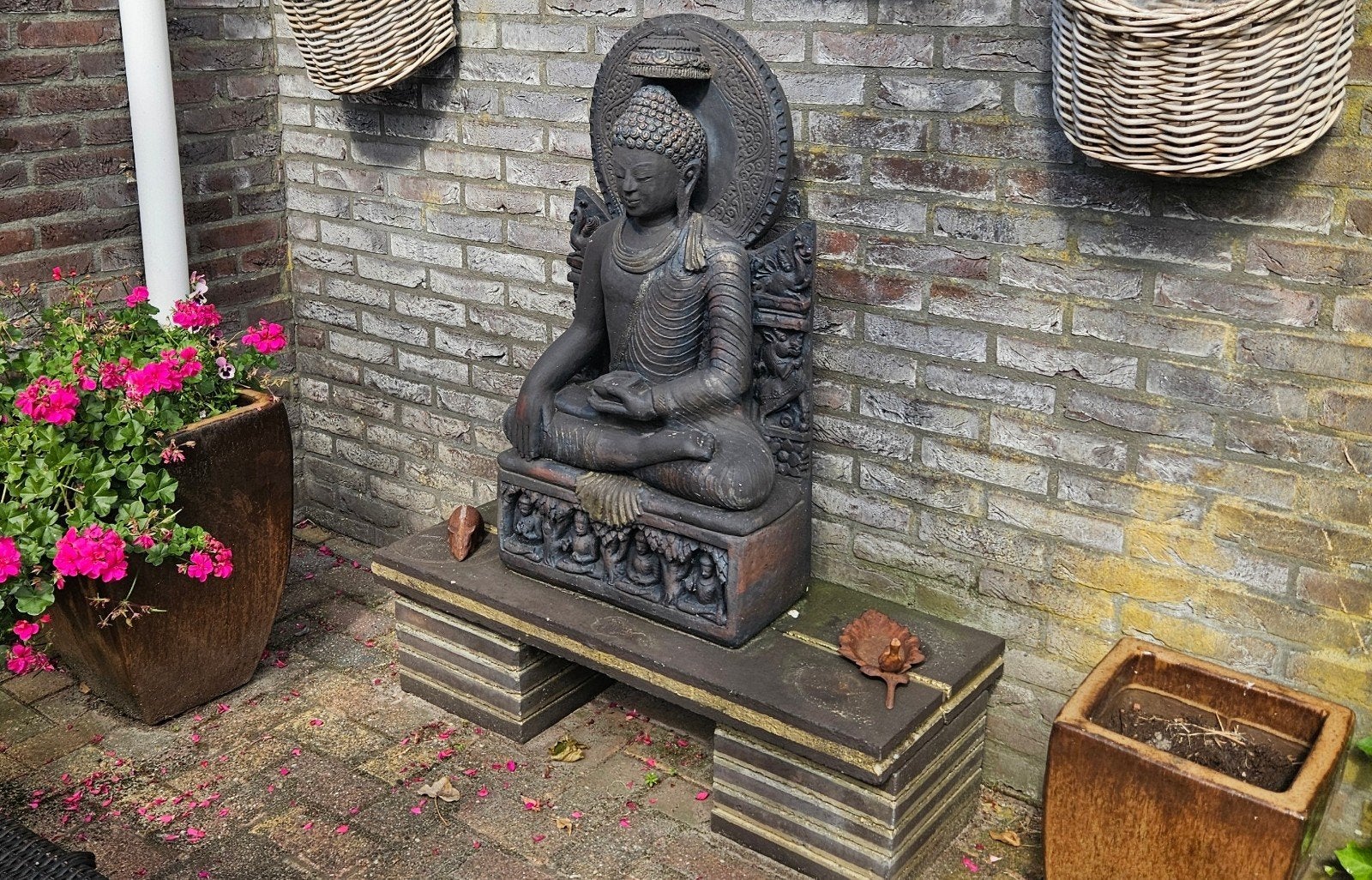 Te koop een boeddha beeld, Ophalen, Gebruikt