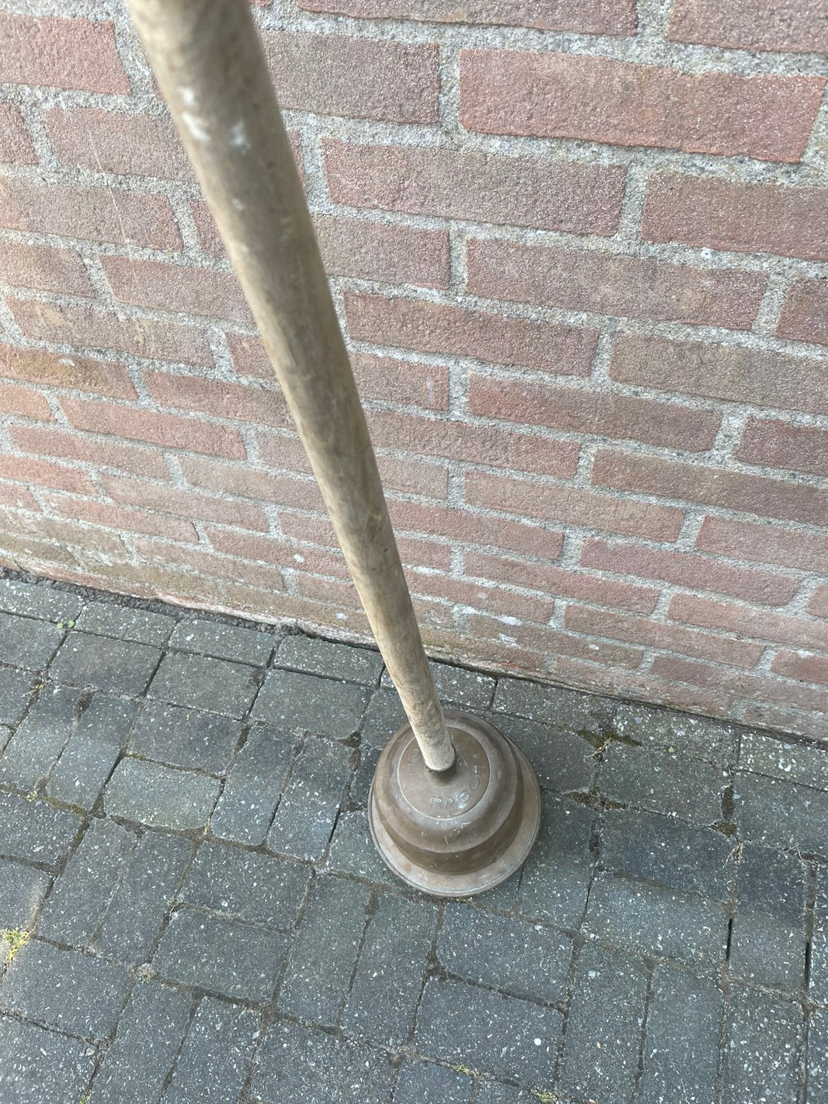 Was stamper / Wasch Rasch, Ophalen, Koper
