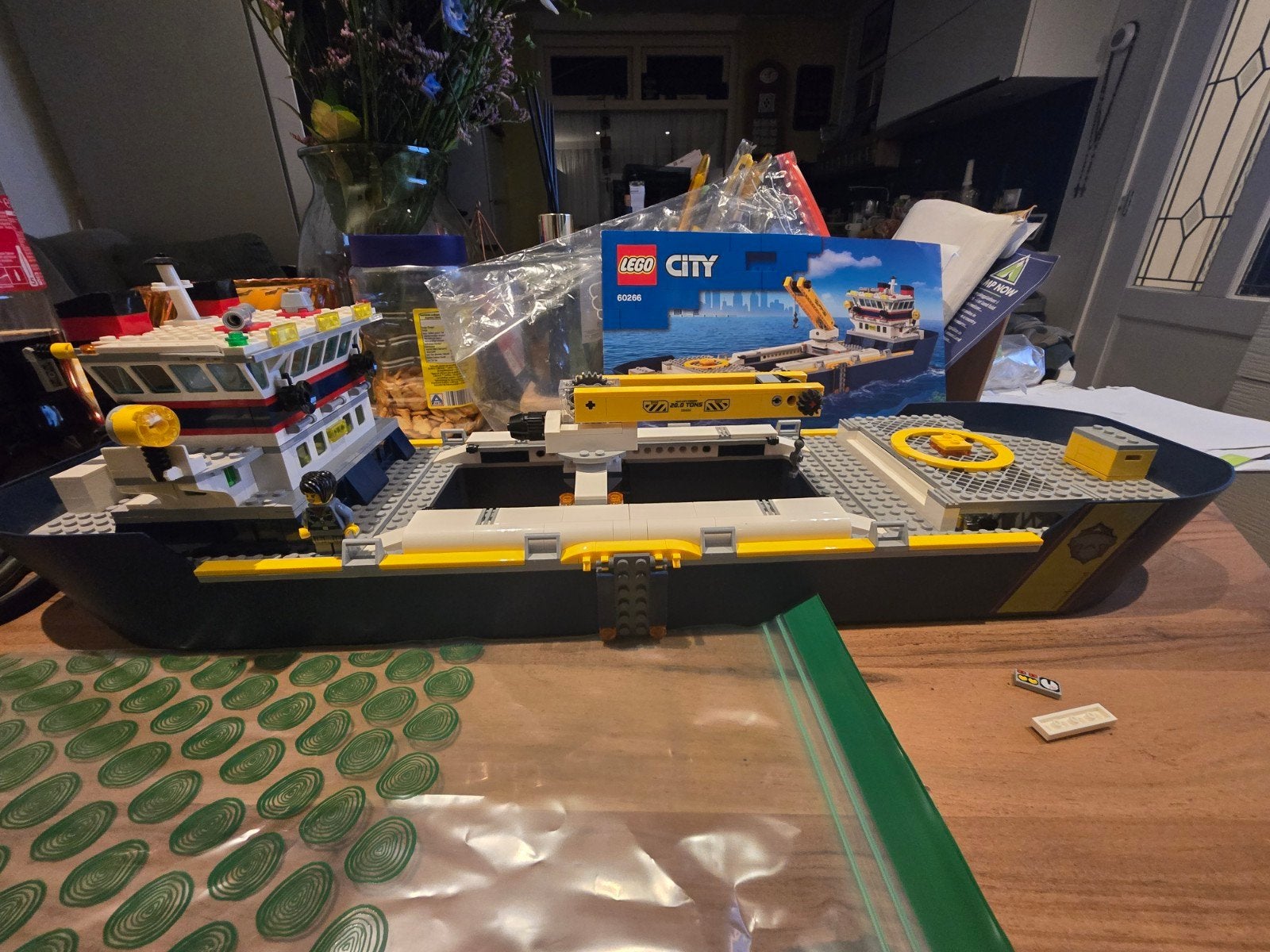 LEGO City 60266 Oceaan Onderzoeksschip, Ophalen of Verzenden, Zo goed als nieuw