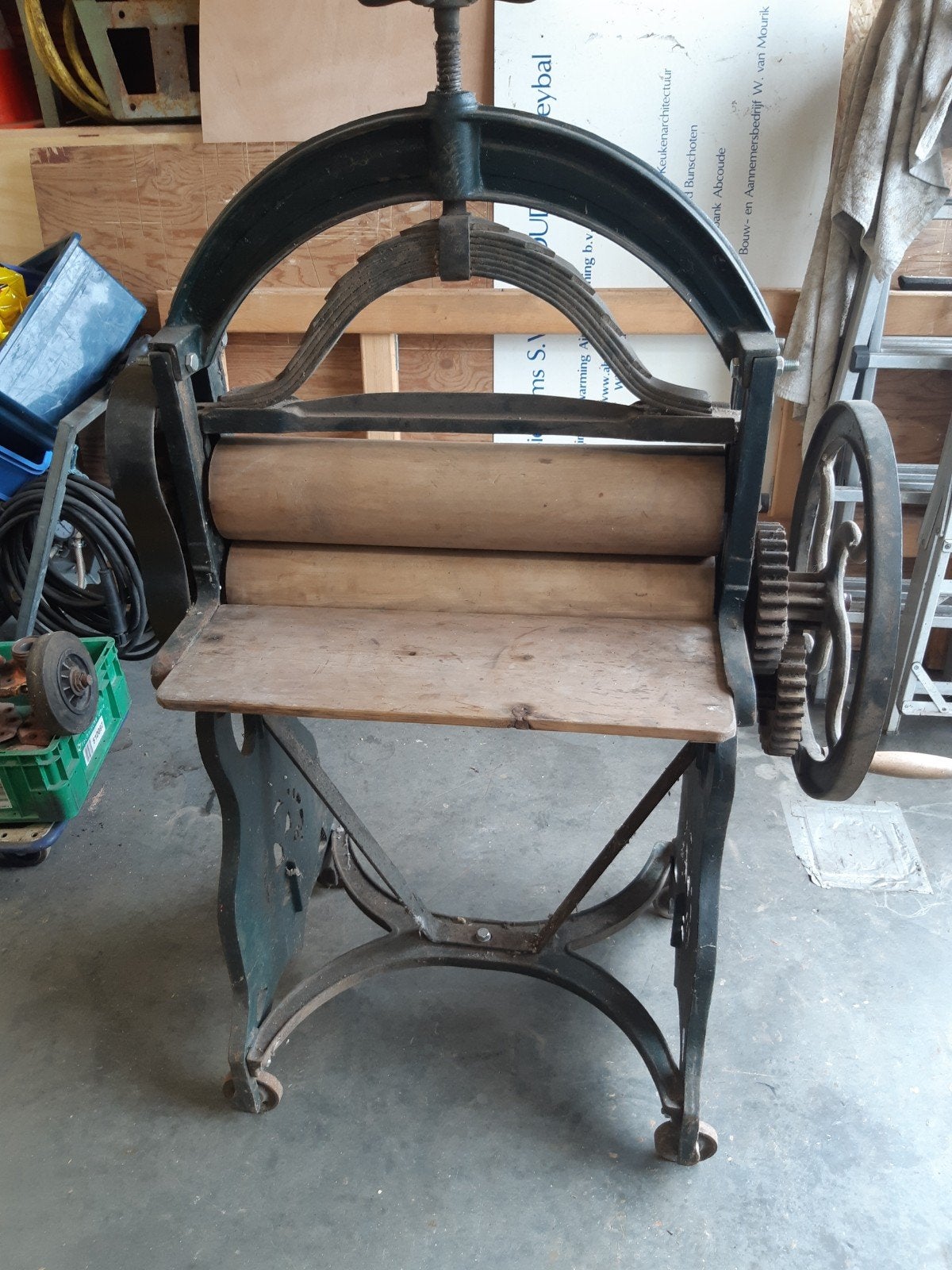 Was Mangel, Antiek en Kunst, Antiek | Gereedschap en Instrumenten, Ophalen