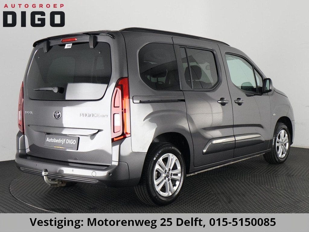 Toyota PROACE CITY VERSO TURBO DYNAMIC 5 PERSOONS GARANTIE 4, Auto's, Toyota, Gebruikt, Euro 6, Origineel Nederlands, Bedrijf