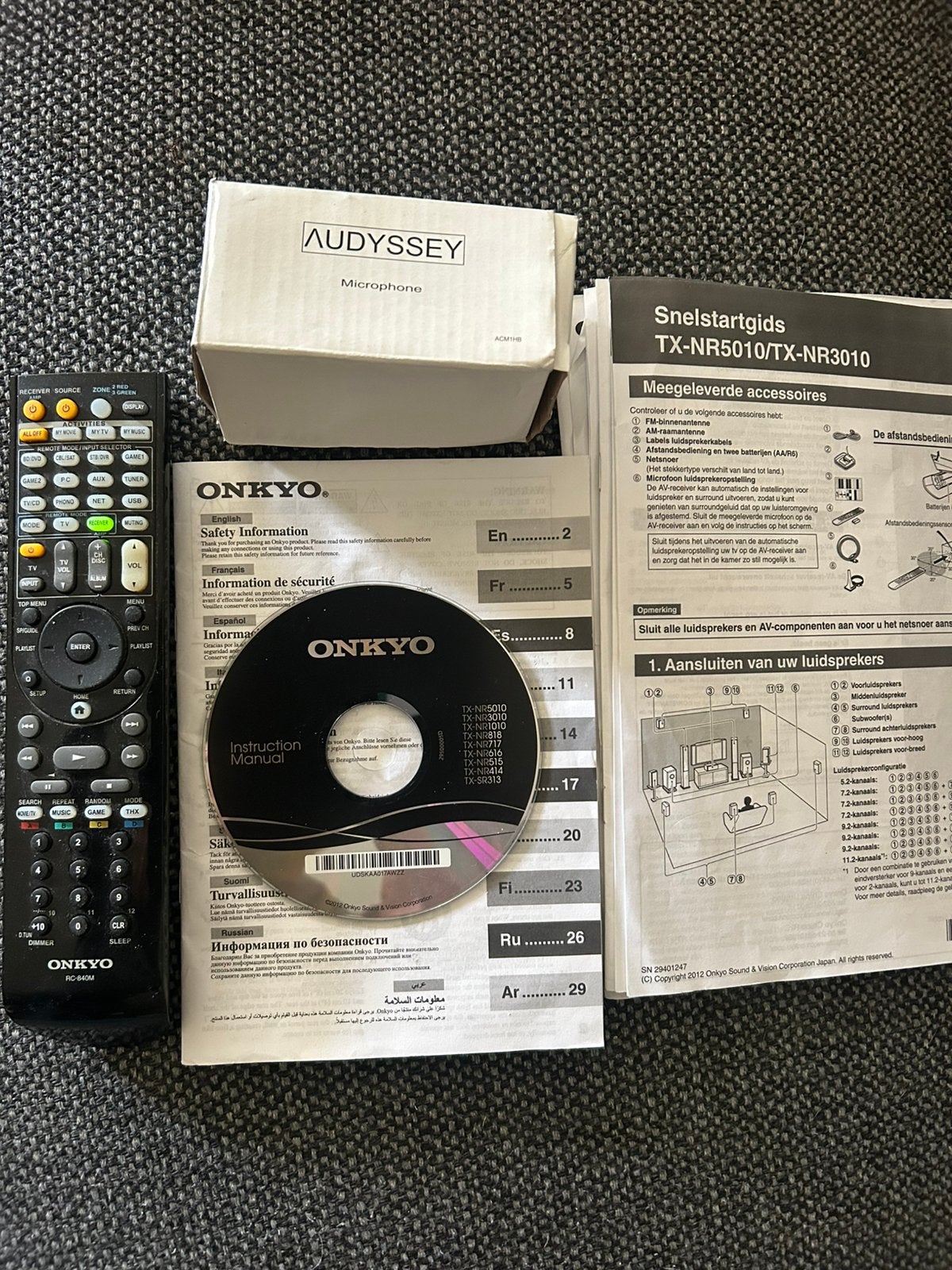 Onkyo TX-NR3010, Ophalen, Overige systemen, Refurbished, 120 watt of meer