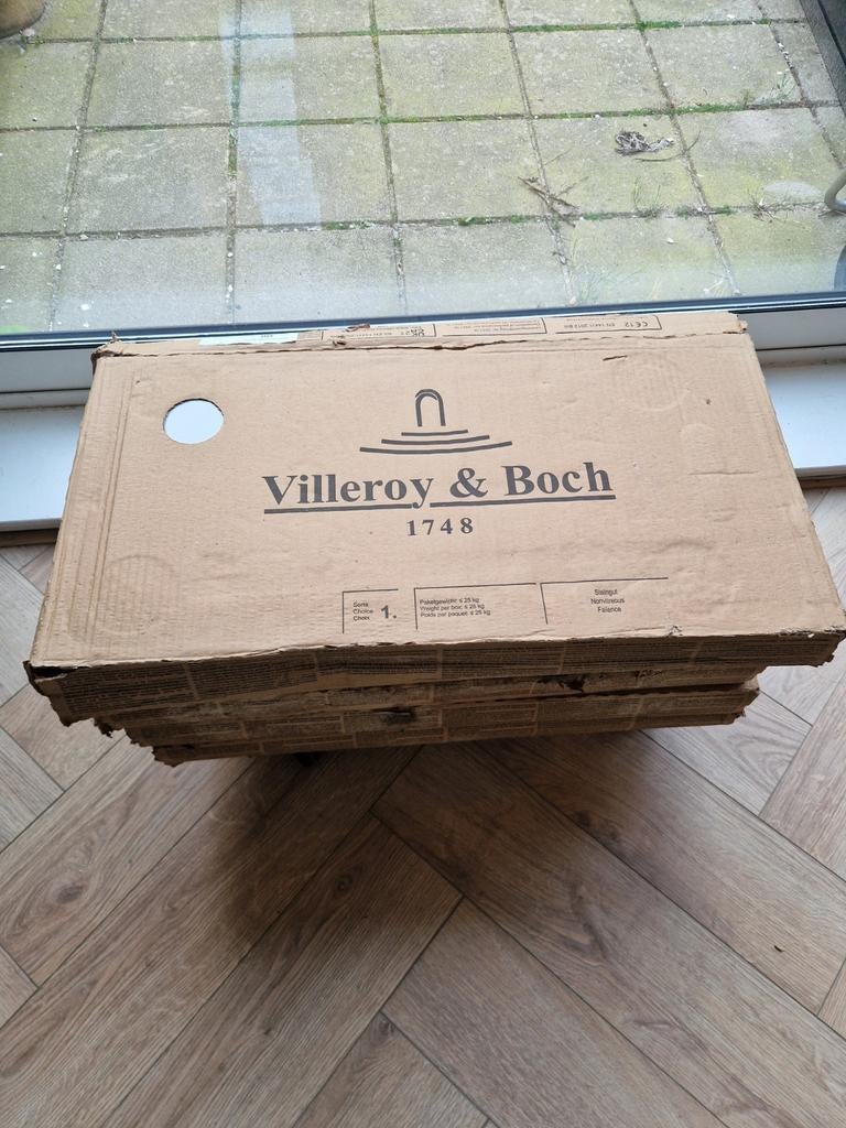 Villeroy & Boch Ohio Light Grey Mat 30x60 - 5,4m2, Ophalen, 40 tot 60 cm, Keramiek, Nieuw