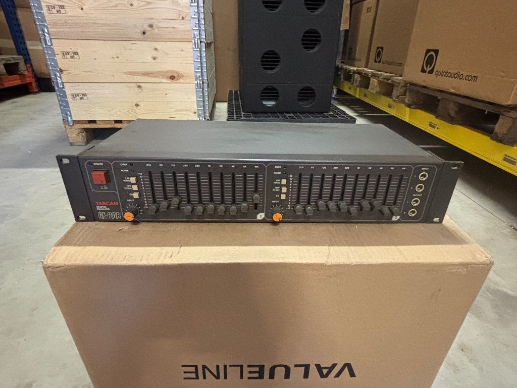 Tascam GE-20B vintage equalizer, Ophalen, Gebruikt, Equalizer