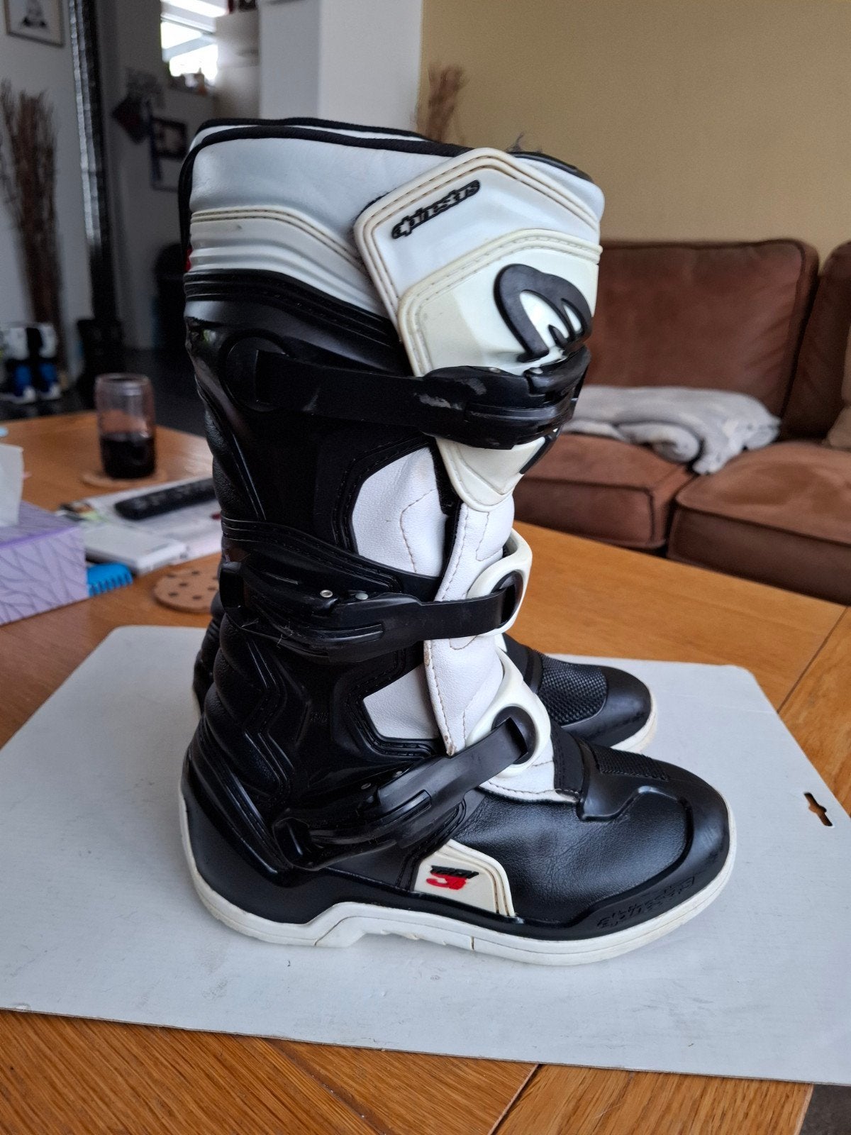 crosslaarzen merk Alpinestars maat 38, Motoren, Ophalen of Verzenden, Tweedehands, Laarzen