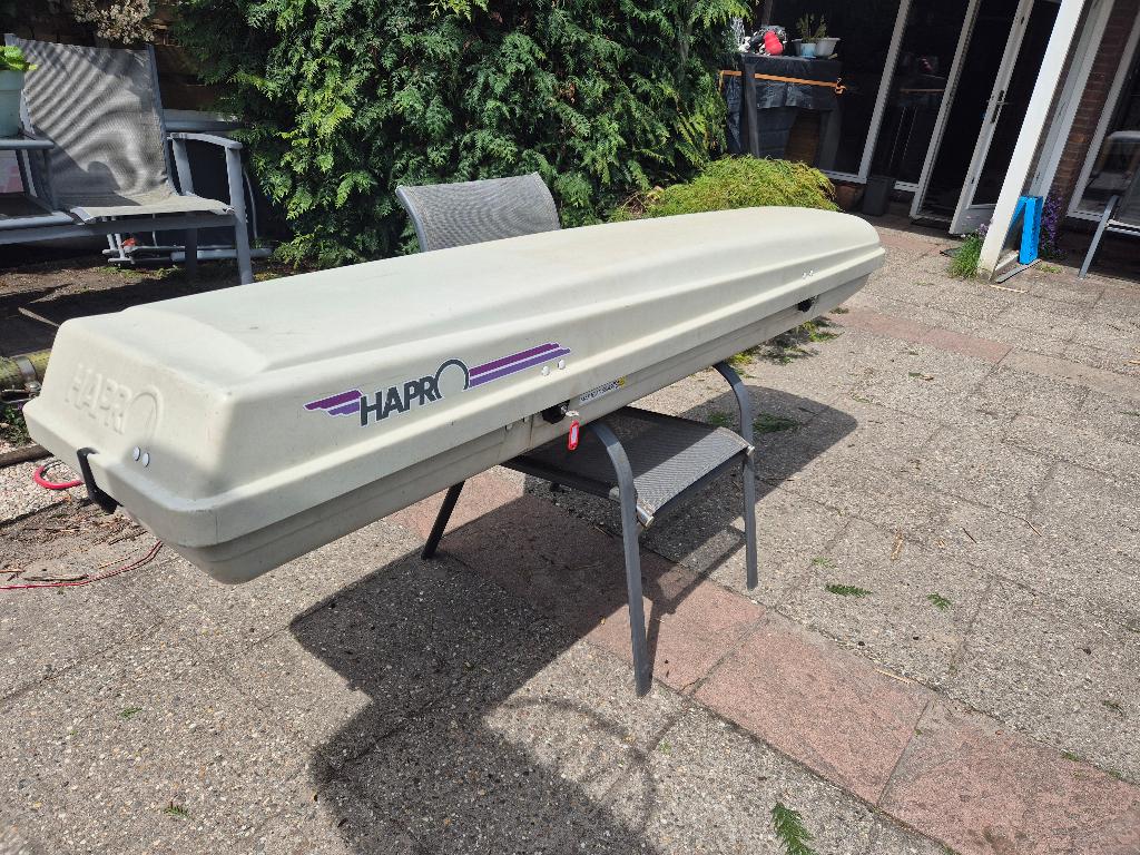 Hapro 200 dak/skikoffer, Auto diversen, Dakkoffers, Ophalen, Gebruikt