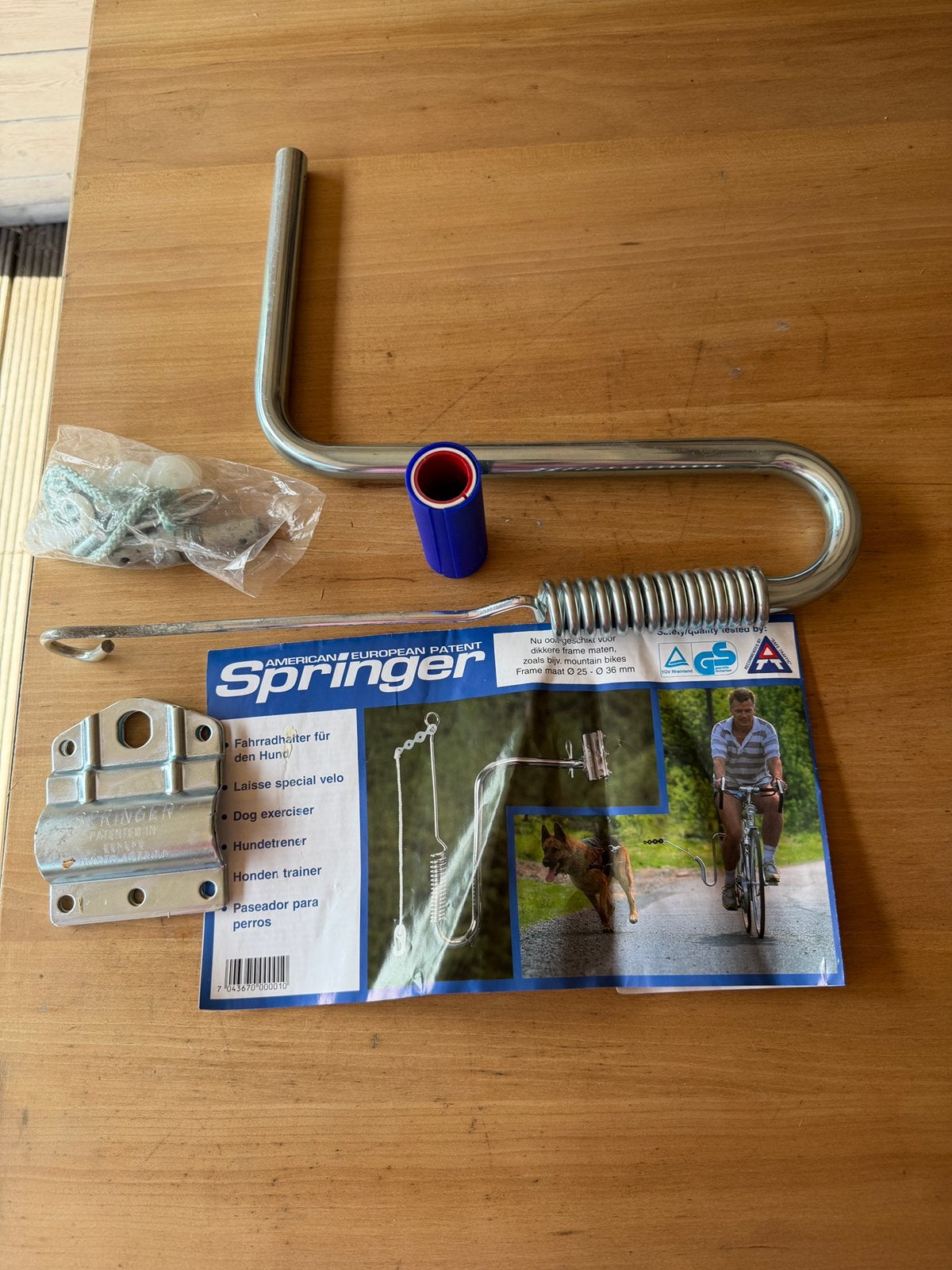 Springer voor hond, Ophalen, Nieuw