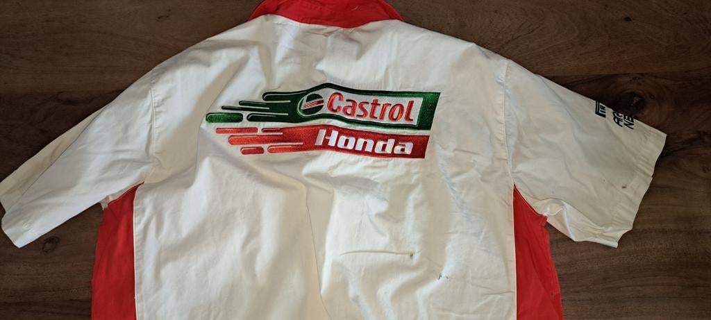 Origineel Honda Ten Kate Racing Team overhemd. Gedragen, maa, Motoren, Honda, Overige typen, Heren, Ophalen of Verzenden