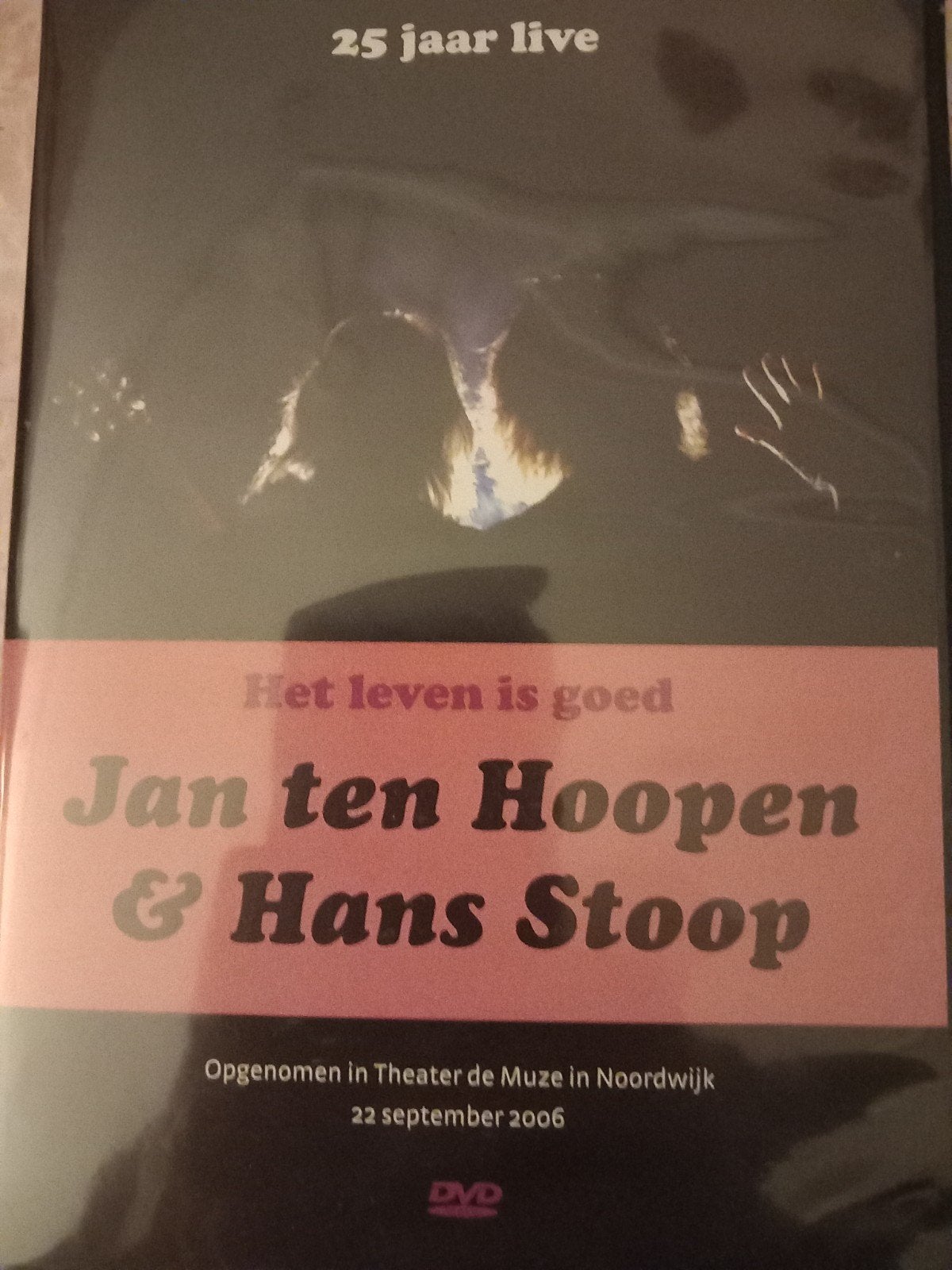 Jan ten Hoopen & Hans Stoop dvd live, Ophalen of Verzenden, Zo goed als nieuw, Cabaret of Kleinkunst