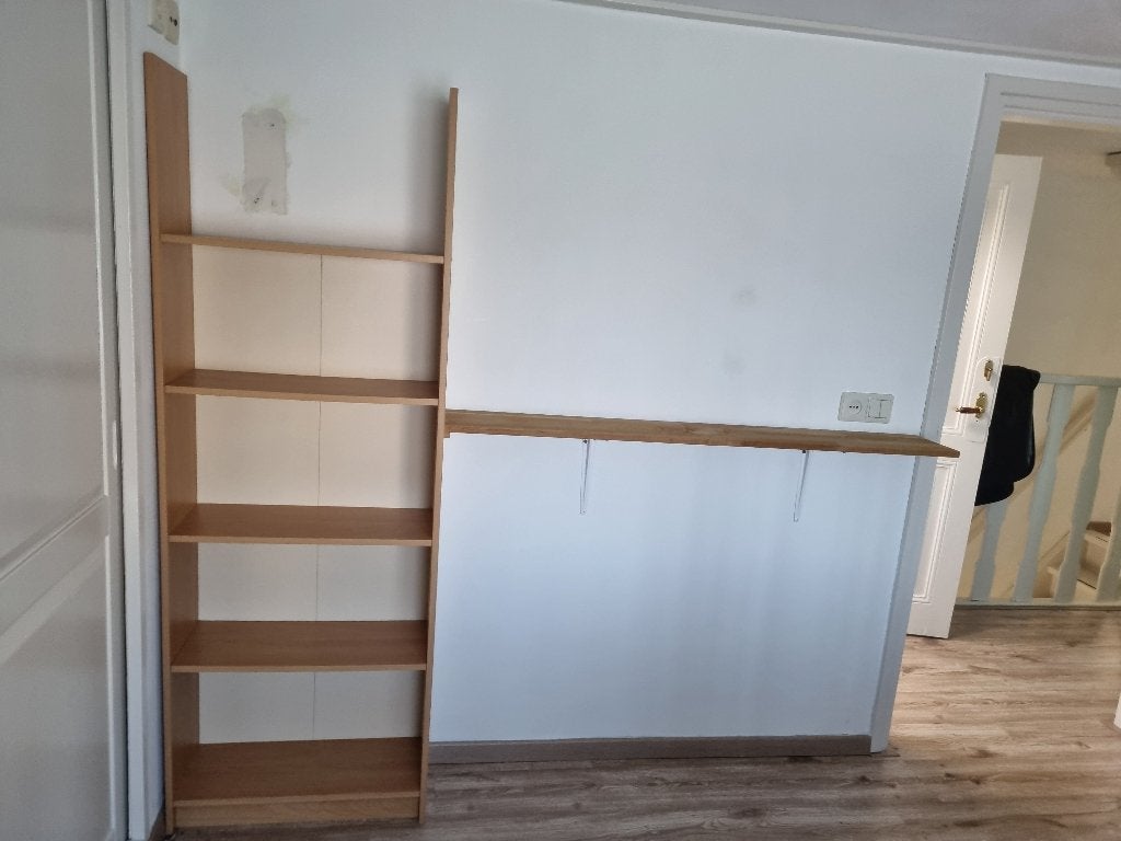 boeken kastje, Ophalen, Met plank(en), Gebruikt, 100 tot 150 cm