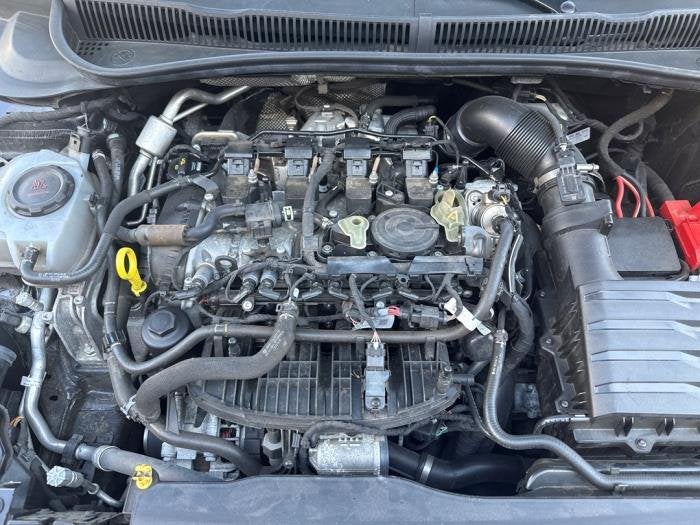 Motor van een Volkswagen Polo, Gebruikt, -, Volkswagen, -