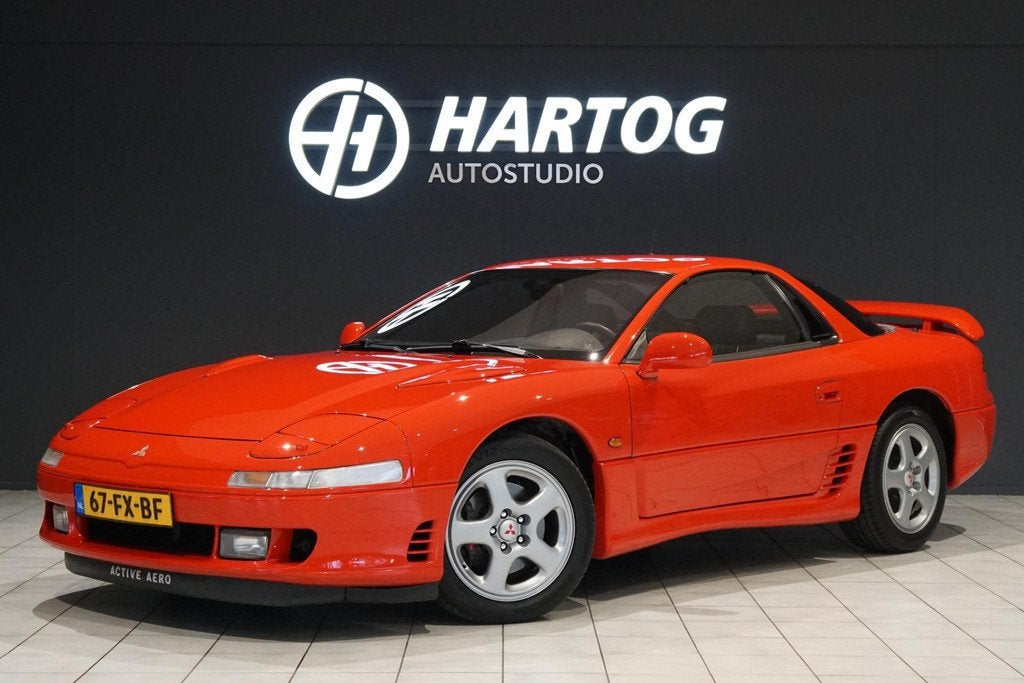 Mitsubishi 3000 GT 3.0 V6 4WD 286PK EU, Auto's, Mitsubishi, 1730 kg, Stof, Gebruikt, 4 stoelen