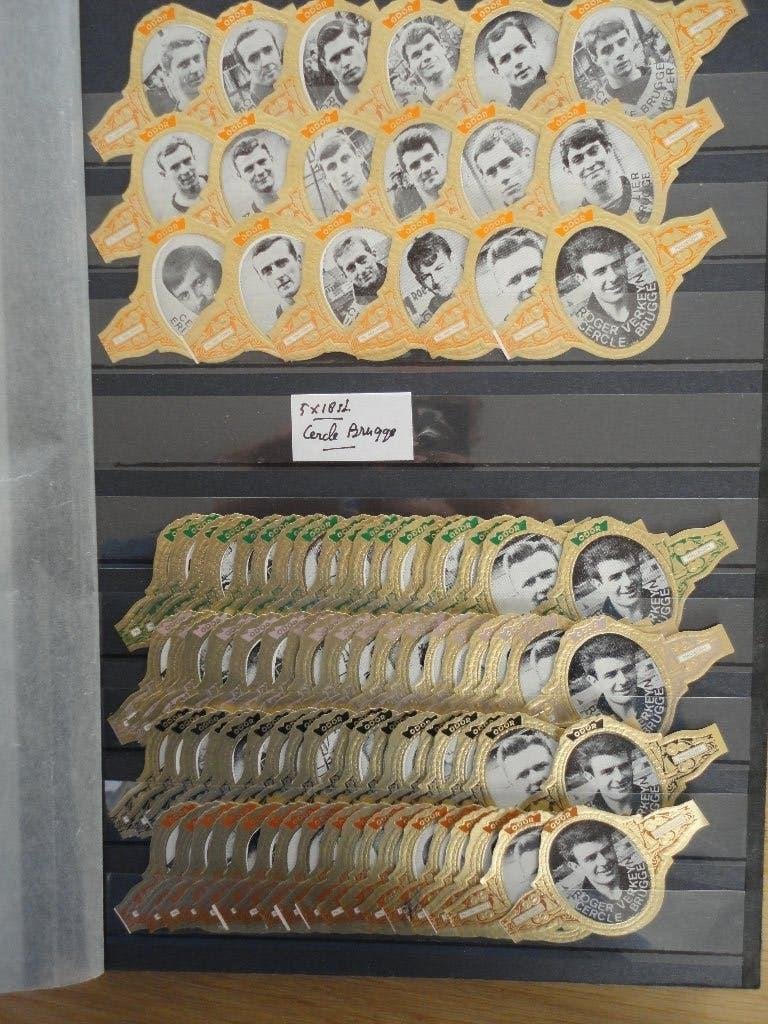 sigarenbandjes 64= 5x18st cercle brugge, Ophalen of Verzenden, Gebruikt, Sigarenbandjes