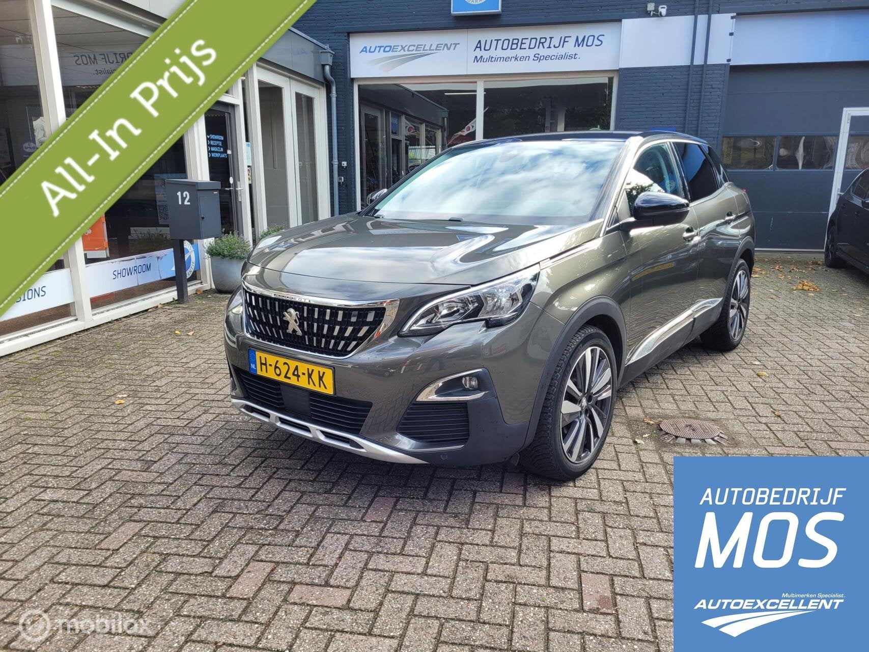 Peugeot 3008 1.2 PureTech Allure clima car play, Auto's, Voorwielaandrijving, Gebruikt, 1199 cc, Origineel Nederlands