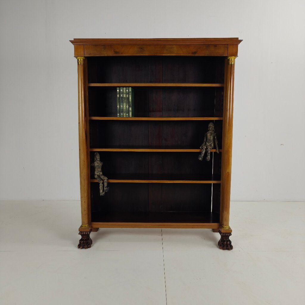 Open boekenkast in Empire-stijl – 20e eeuw, Antiek en Kunst, Ophalen of Verzenden