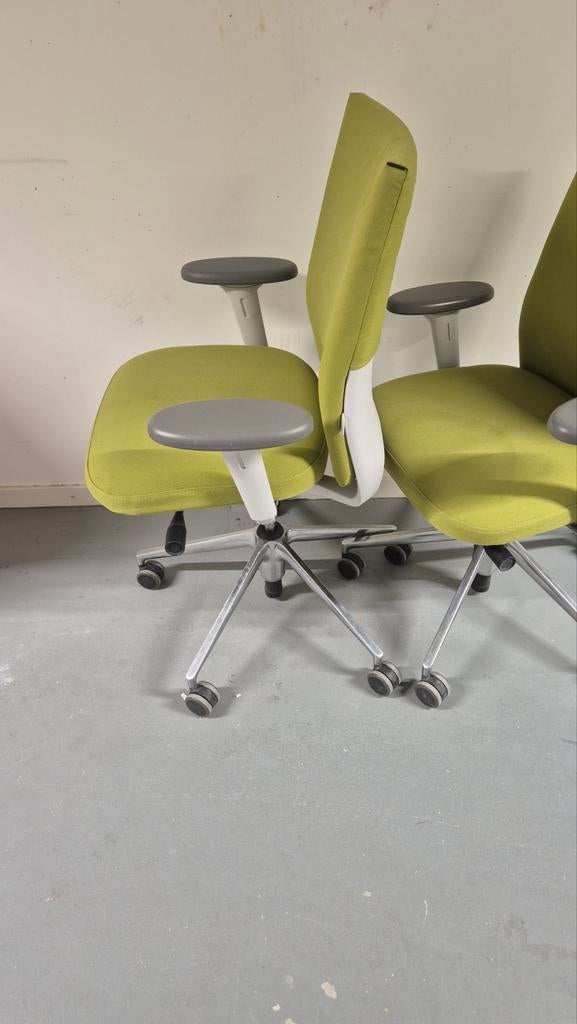 Vitra ID Trim bureaustoel, Huis en Inrichting, Bureaustoelen, Ophalen, Gebruikt, Groen, Bureaustoel