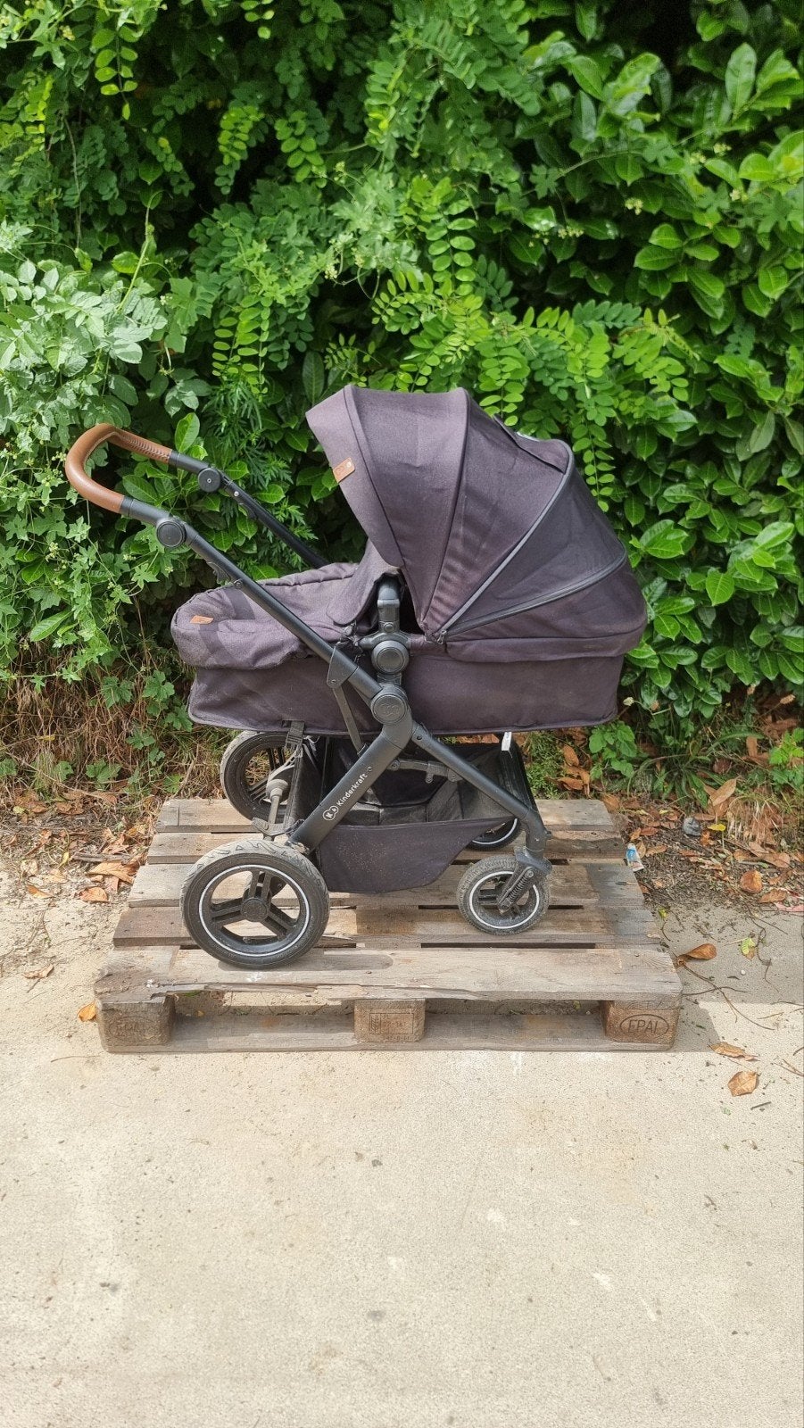 Kinderkraft Moov 3-in-1 Combiwagen - Zwart, Gebruikt, Met autostoeltje, Combiwagen, Ophalen