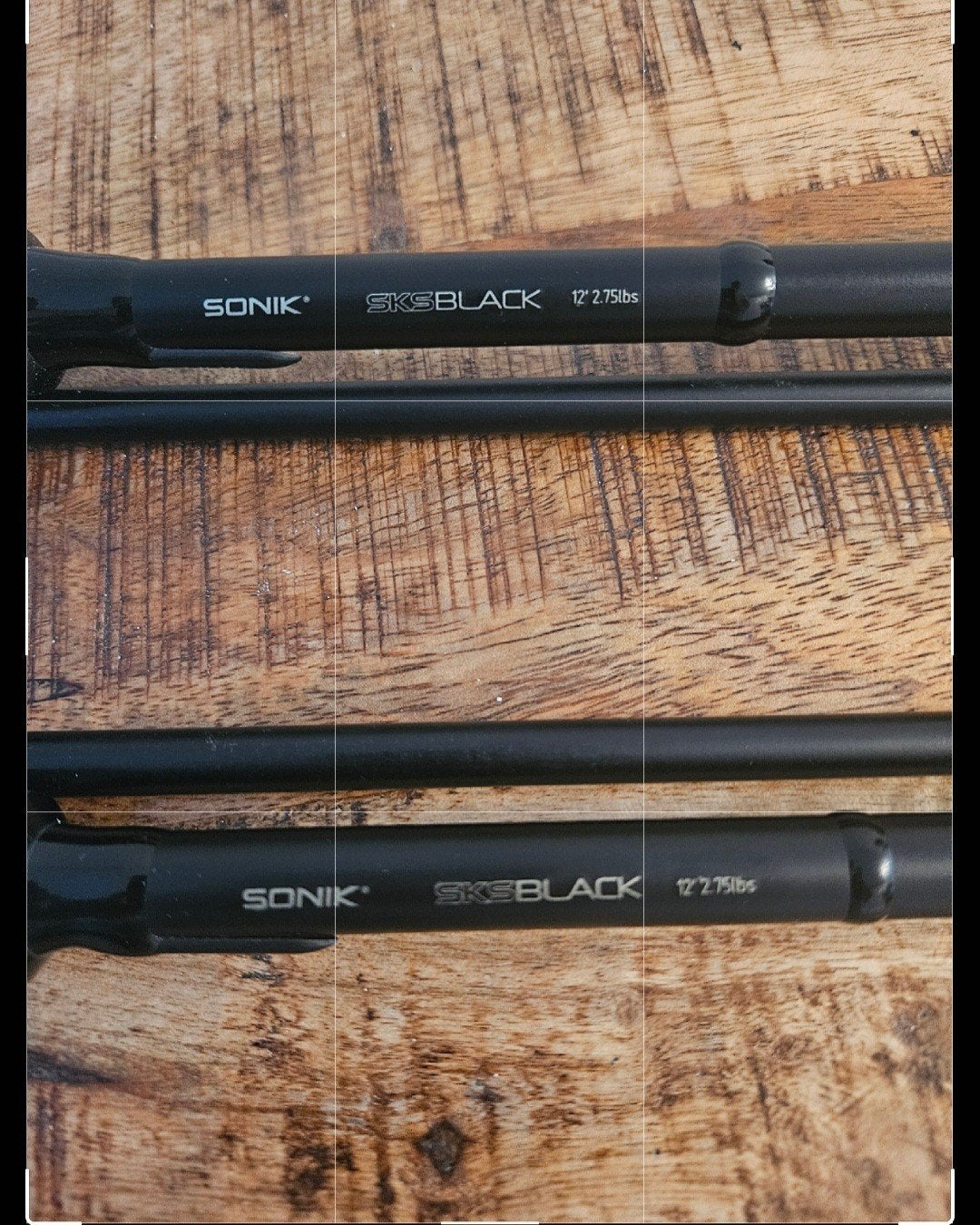 Sonik SKS BLACK karper hengel, Watersport en Boten, Hengelsport | Vliegvissen, Ophalen, Gebruikt, Werphengel